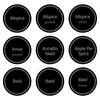 320+ Printed  Jar and Pantry Label Set Chalkboard Round Stickers  Labels