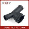 BOICY Охлаждающая Фланцевая Трубка Соединитель для Bettle Jetta Touran Caddy Golf Eos Passat Sharan A1 A3 Q2 Q3 TT Octavia Yeti 1K0122291B