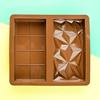 Silicone Chocolate Mold Deep Bar Thick Praline Sweets Cake Mold for Chocolates Resin Crafts DIY Soaps Candles Jellies Ice Cubes