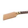 24 Fret 24.75 Inch Mahogany and Rosewood Paddle Head Guitar Neck with Beautiful Inlays