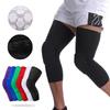 (12-100KG)Kids Teens Adult 1 Pair Honeycomb Basketball Football Knee Pads Extended Long Non-slip Running Leg Warmers XXS-XXL Size