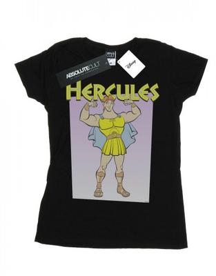 Женская/дамская хлопковая футболка Hercules Muscles
