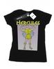 Женская/дамская хлопковая футболка Hercules Muscles