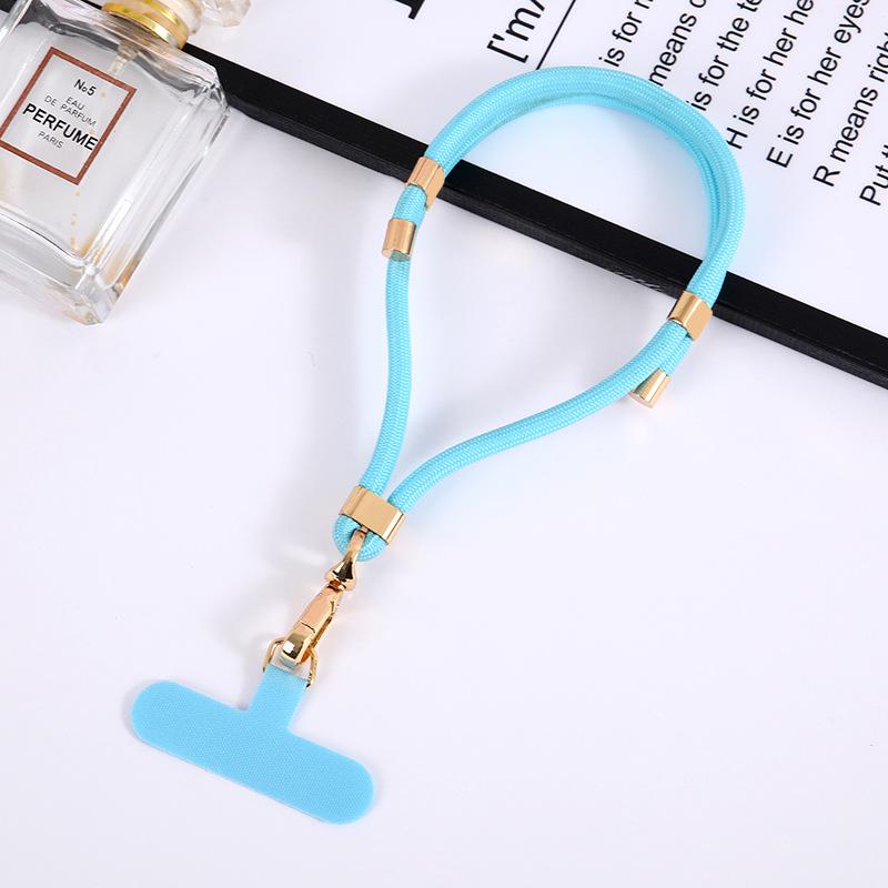 Adjustable Nylon Mobile Lanyard with Clip – Multifunctional Anti-Lost Wrist Strap
