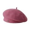 Retro Plain Cap Warm French Artist Hat Autumn Winter Wool Berets Hat  for Women