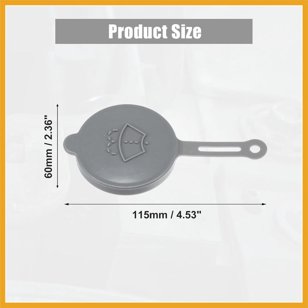 No.28915AM600 Windscreen Washer Wiper Fluid Reservoir Tank Lid Cap Cover for Nissan Altima 1993-2007 for Nissan Maxima 2004-2008 Replacement