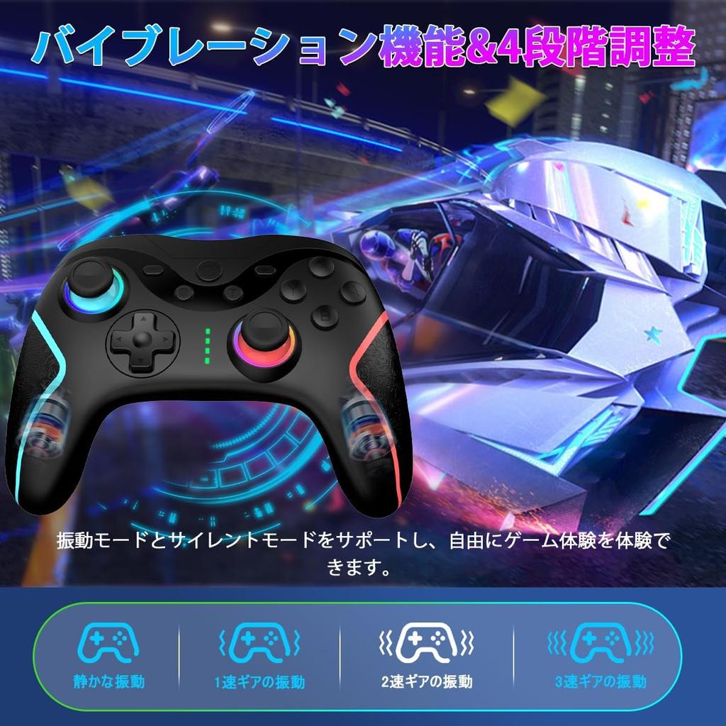 Контроллер переключателя НОВЫЙ Контроллер переключателя Контроллер OOOUSE с кнопкой возврата Функция Turbo 6 ядерная функция вибрации Функция сброса Pinhole Беспроводной