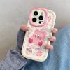 Fun and Cute Kirby for Apple 17promax Phone Case for IPhone15pro with Lanyard 14 New