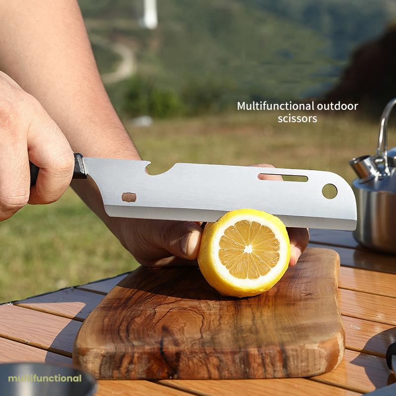 Съемные бытовые кухонные большие ножницы из нержавеющей стали, мощные уличные ножницы для кемпинга, резак для барбекю, многофункциональные инструменты для барбекю