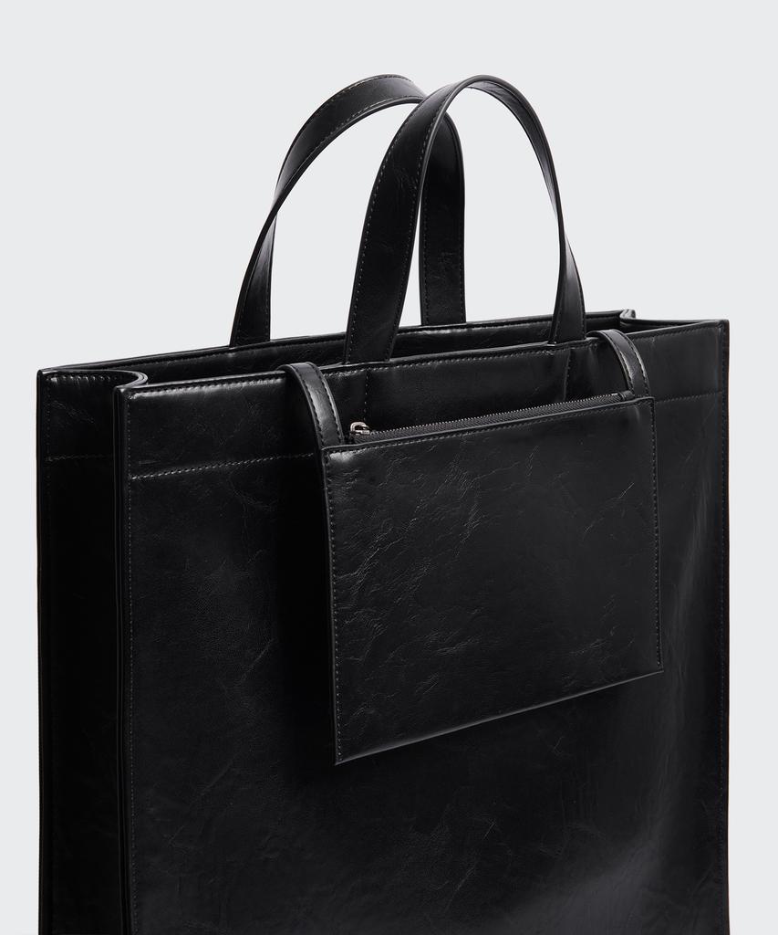 Musinsa Standard Crinkle Synthetic Leather Tote Bag