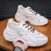 Массивные кроссовки мужские белые вулканизированные туфли повседневная обувь новые модные туфли на платформе удобные кроссовки Zapatillas Para Hombres