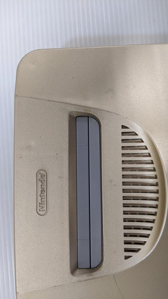 Восстановленная консоль Nintendo 64 N64 ЗОЛОТАЯ 1-15-3 Б/У
