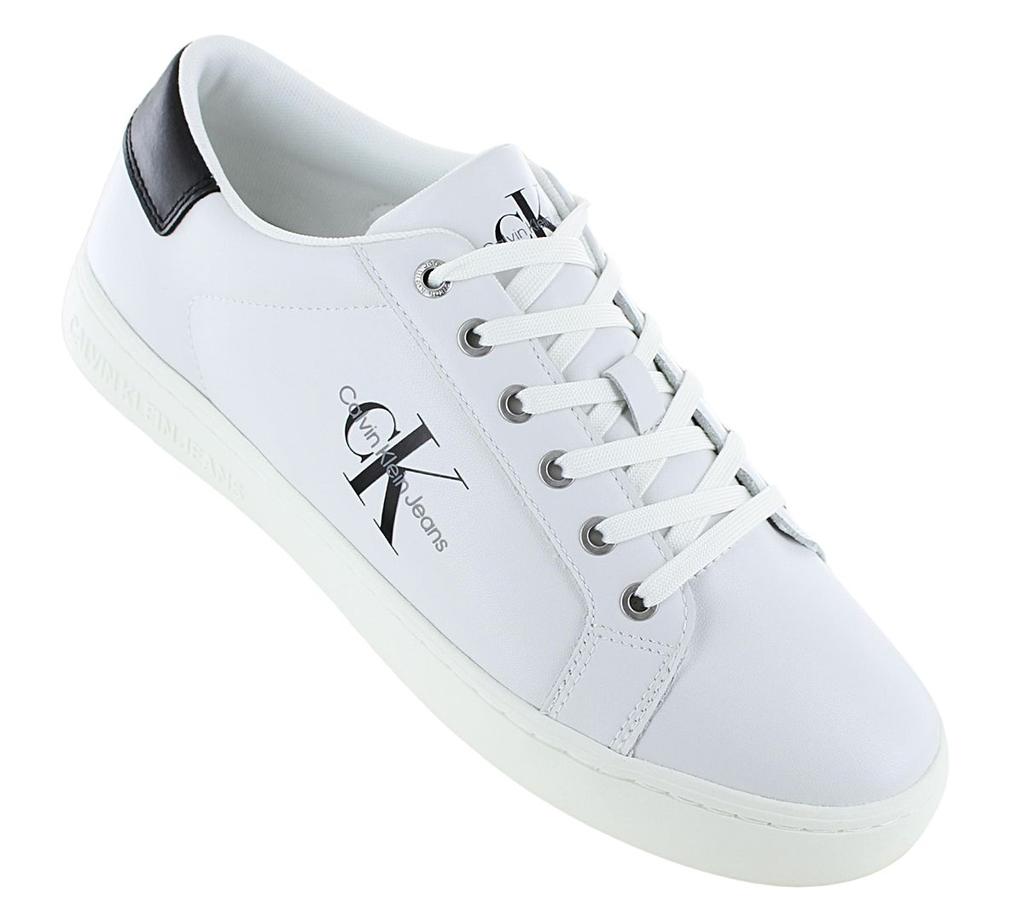 Calvin Klein Classic Cup Low Laceup - Men's Sneakers Shoes White YM0YM00491-YAF ORIGINAL