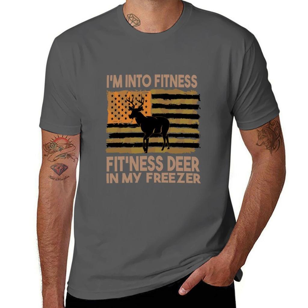Im Into Fitness Fitness Deer In My Freezer Tshirt Casual Everyday Wear Tshirt