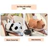 Plush Cartoon Car Tissue Box with Bamboo Charcoal for Deodorizing - Creative Armrest Doll Décor.