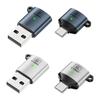 Универсальный USB 3.0 Type-C кард-ридер для карт TF с металлическим корпусом для смартфонов и компьютеров. Быстрая передача данных