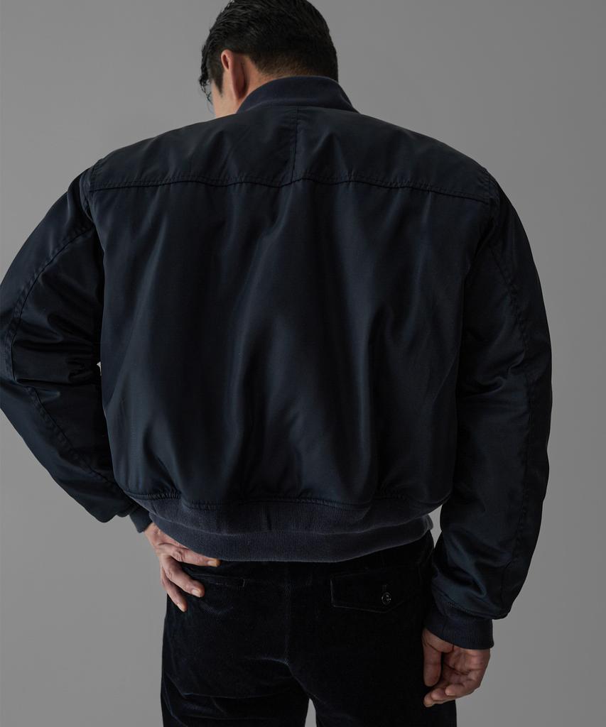 Bowlow Product Crop Heavy Ma-1 Padded Jacket [Navy]