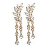 Women Elegant Rhinestone Wedding Earing Gift