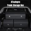 Автомобильный органайзер ATsafepro 65L для хранения и очистки багажника. Аксессуары для салона автомобиля. Аксессуары. Видимые.