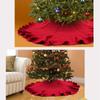 Snowflake Christmas Tree Skirt Decoration Christmas Decoration New Year Party Supplies Christmas Atmosphere Decoration