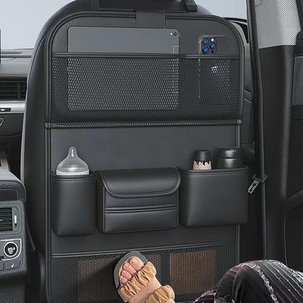 Car Back Seat Organizer Bag with Upper Folding Design Easy to Work for Car Travel Accessories