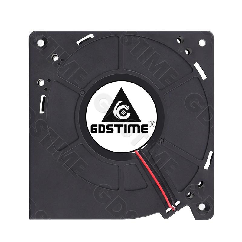 Gdstime 120MM Fan 24V 12V 5V 120MM*32MM Specialized Turbo Fan 12032 Large air Radial Fan for BBQ Grill,Industrial Portable Fan