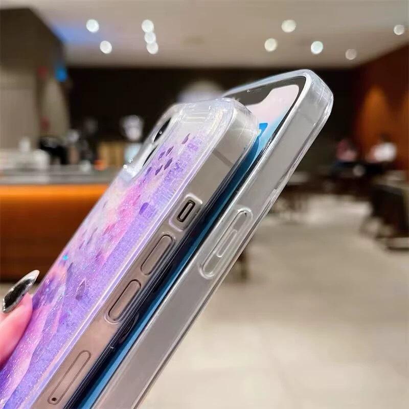 Чехол-песок для IPhone13 Защитный чехол Все включено 12 Противоударный Любовь Яблоко 14 Promax Чехол для мобильного телефона