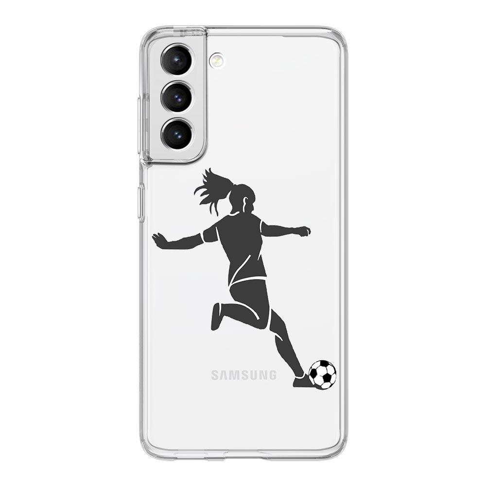 Football Soccer Phone Case For Samsung Galaxy S23 S22 Ultra S20 S21 FE 5G S10 S10E S9 S8 Plus 4G Silicone Clear Back Cover Couqe