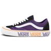 Style 36 Sf Low Top Skate Shoes Unisex Sneakers Black Purple VN0A3MVL25S