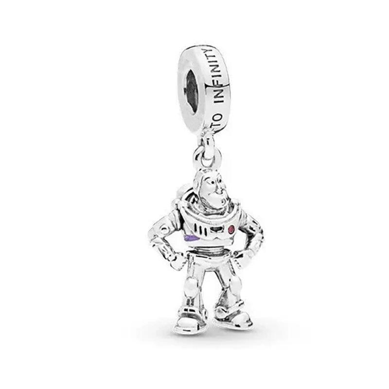 New Disney Sparkling Stranger Demodog Demogorgon Dangle Stitch Charm Bead Monster Fit Original Bracelets DIY Jewelry Gifts