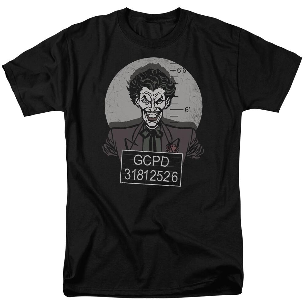 Batman Joker Busted T Shirt Licensed Comic Book Tee Black
