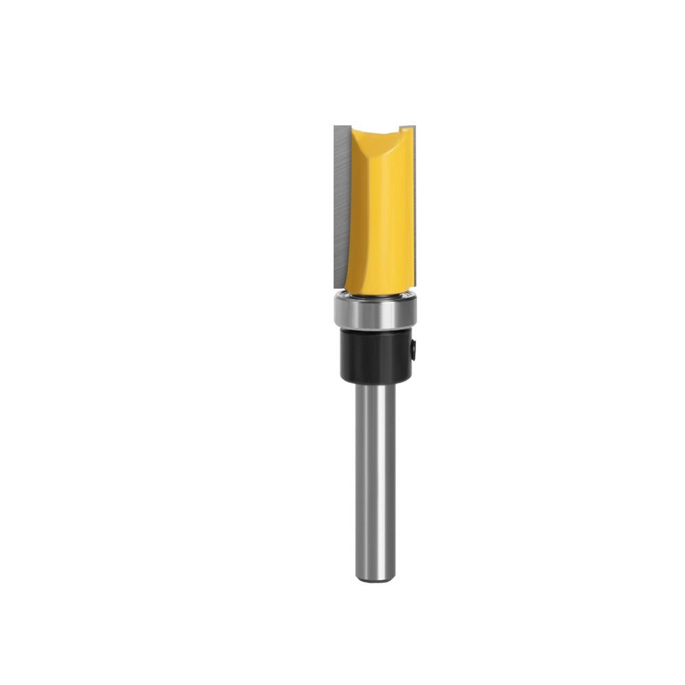 Straight Tooth Trim Router Bit 6.35m Shank Drill Bit New Slotting Cutter Woodworking Tool
