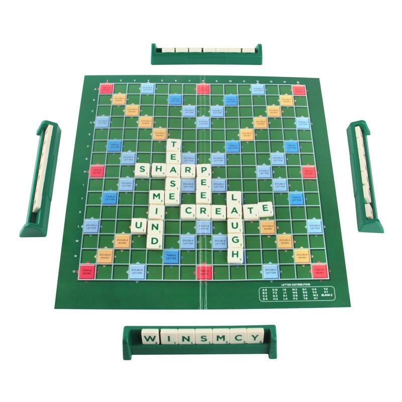 Игра-головоломка на правописание английских слов для 2-4 игроков. Образовательная дорожная игра с алфавитом. Веселая обучающая игрушка. Идеально подходит для семейного игрового вечера.