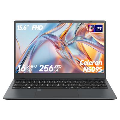 BLUEING Ноутбук с N5095 16 ГБ 256 ГБ Легкий Тихий FHD 1920x1080 Отпечаток пальца Цифровой WiFi USB Тонкий Идеально для удаленной работы и студентов 15,6-дюймовый
