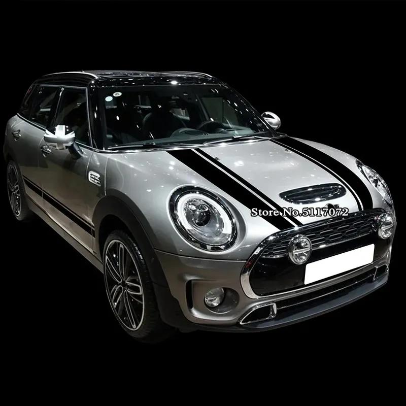Car Hood Engine Cover Trunk Rear Side Skirt Stripes Sticker Body Kit Decal For MINI Cooper Clubman F54 2015- Accessories