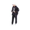 Jordan Kids Baseball Collar Zip-Up Long Sleeve Cotton Jacket Kids Outerwear Black JD2242015GS-001
