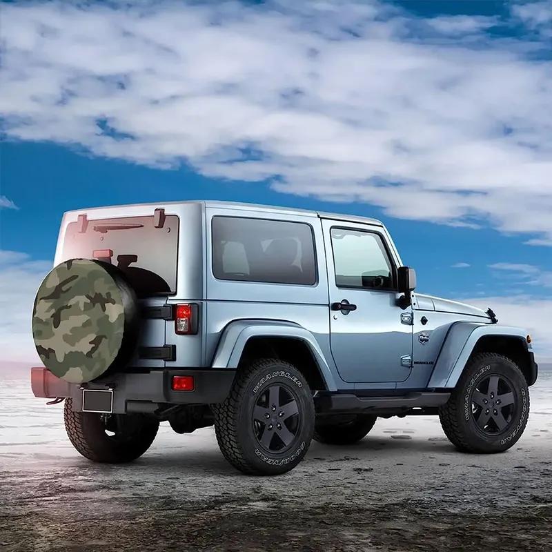 Custom Spare Tire Cover Add Your Picture Text Logo Personalized Tire Protector Wheel tire Covers Fits for Almost Vehicles