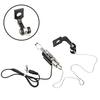Outdoor Fishing Stainless Steel Alarm Bite Swinger Signal Indicator Fish Tackle Tools