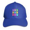 Disco monster blobs Baseball Cap Brand Unisex cap Funny hats sun hat Rave Womens Beach Unisexs