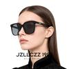 Fashionable large-frame sunglasses for women, face-slimming nylon polarized sun glasses, UV protection, new trendy style