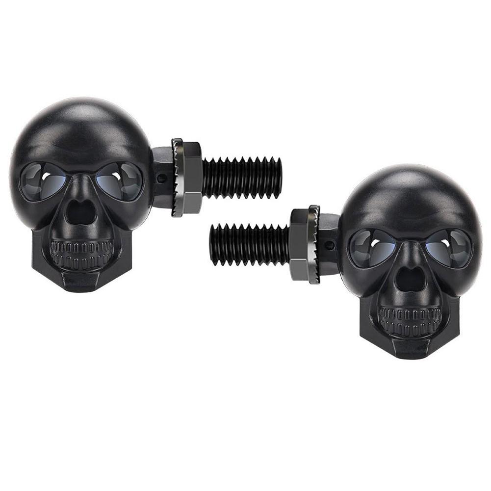 Fog Light Signal Motorcycle LED Lights Skull Shape Lights ABS Plastic Material