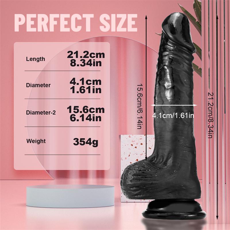 Тор Женский Мастурбатор Симуляция Ручной Большой Дилдо Присоска Дилдо Пенис Взрослые Товары