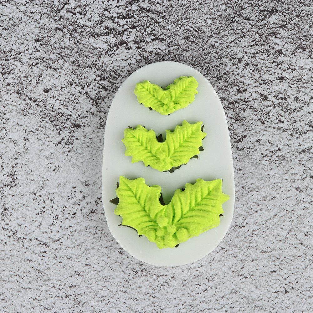 Decoration Tools Fondant Cake Cake Decoration Silicone Molds Chocolate Leaf Mold Christmas Tree