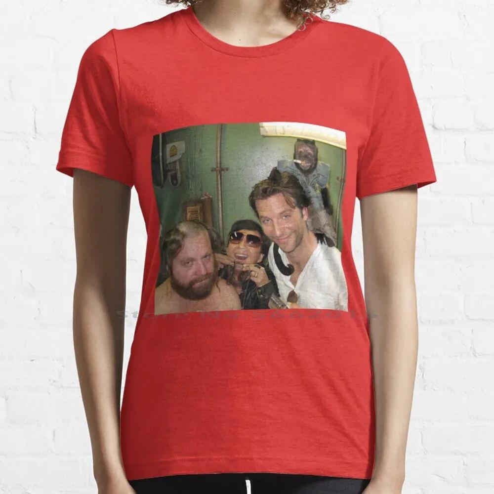 / Постер Похмелье Постер Футболка 100% Хлопок Смешной Похмелье Вечеринка Пьяный Фильм Пьянство Брэдли Купер Комедия Короткий