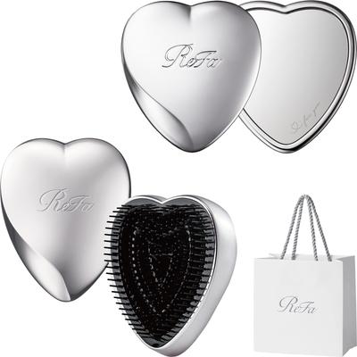 Магазин Набор HEART MIRROR ReFa HEART BRUSH Серебристый [Официальный эксклюзив] + -