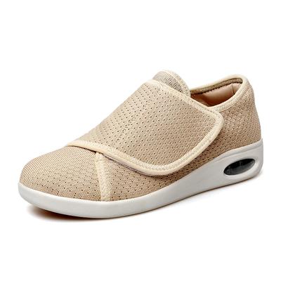 Обувь для диабетиков, женская, для больших широких полных ног, вальгусная деформация большого пальца стопы, опухшие ноги, нескользящая, противоскользящая, воздушная подушка, большой размер 43 44