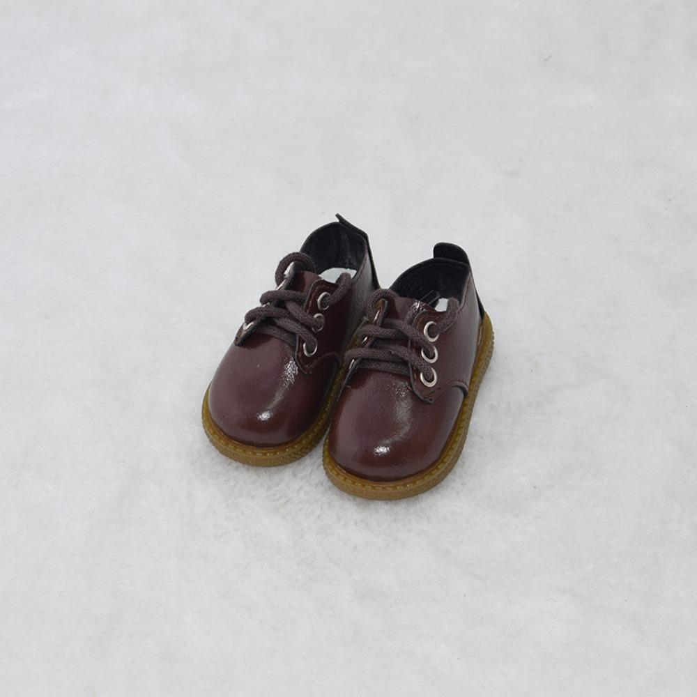 Кожа PU 1/4 BJD Обувь Черный Коричневый Повседневная Носка Кукольная Кожаная Обувь Модные Милые Ручной Работы Кукольные Сапоги Кукольные Аксессуары