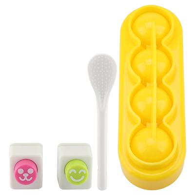 Форма в виде маленького шарика из пищевого полипропилена, сделай сам, рукоделие, форма для бенто для рисовых роллов с ложкой