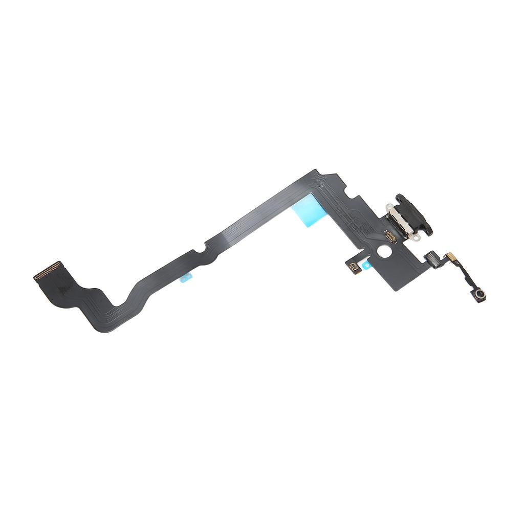 USB-порт для зарядки, гибкий кабель, разъем для зарядки телефона, сменный модуль для iPhone XS Max, черный