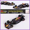 Bburago 1:43 Red Bull RB20 F1 Race Car Model - Verstappen & Perez Edition